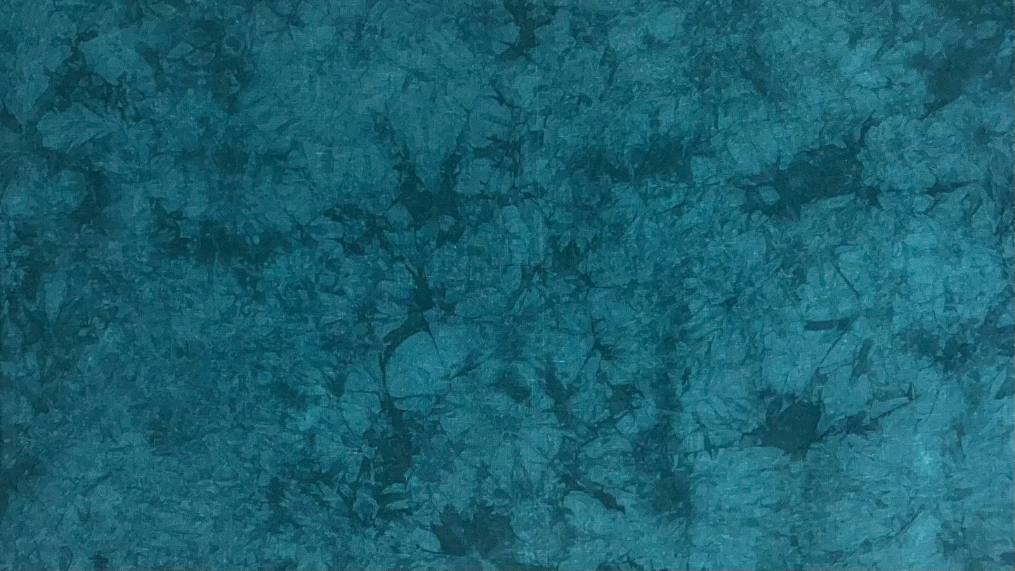 40ct linen misfit - Fat Quarter - Aqua/Teal A - flawed