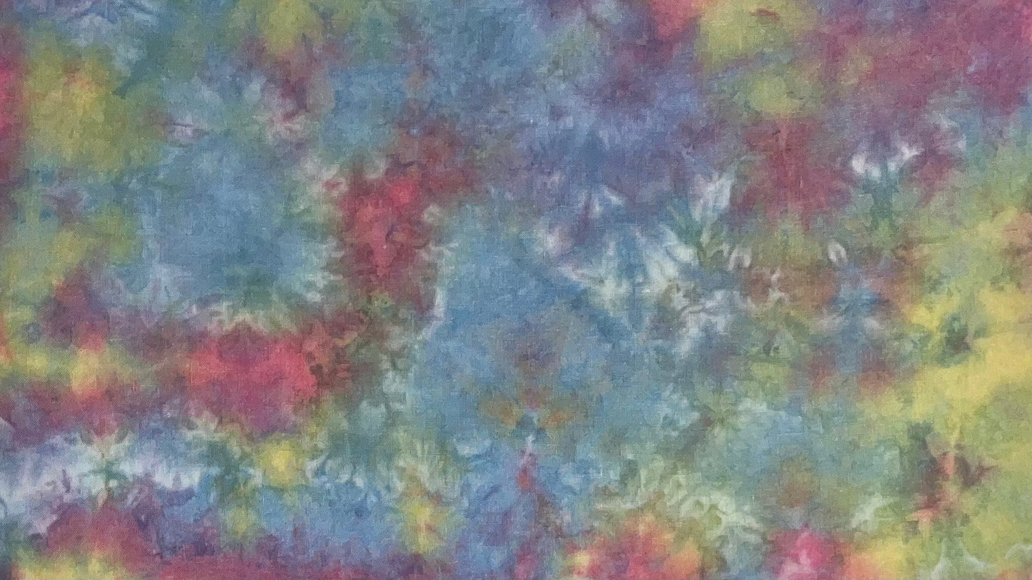 36ct linen misfit - Fat Quarter - Multi B