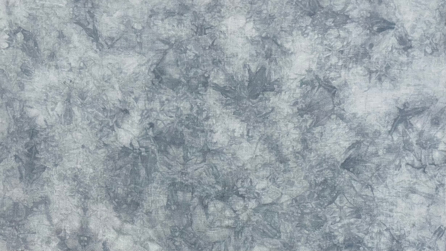 32ct linen - 18x27 - Harbor Haze - flaw/mis-dyed