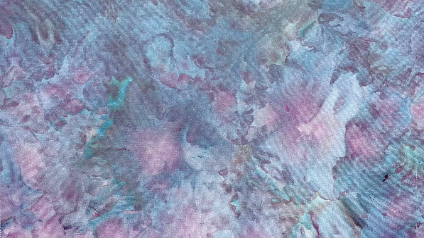 28ct lugana - 18x27 - Ice Dyed 6 B
