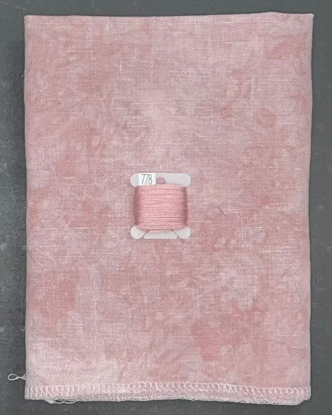 28ct linen misfit - 18x27 - September 2024 FOTM - flawed
