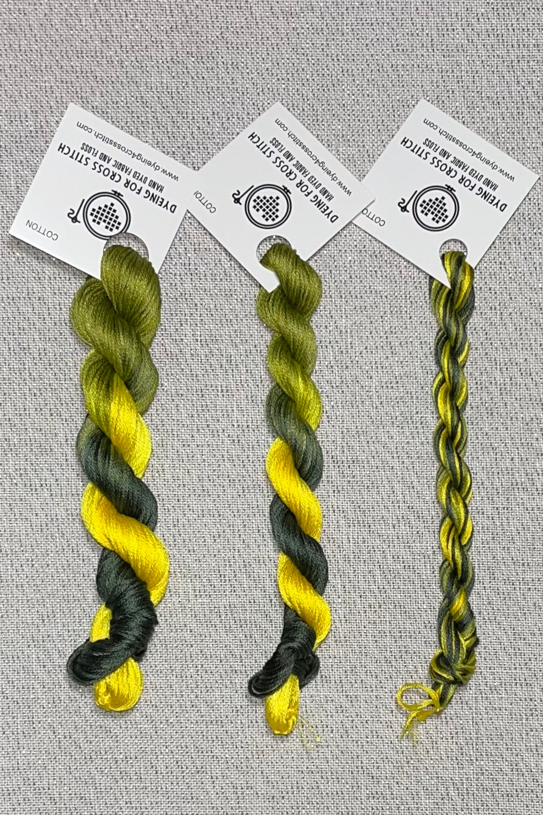Cotton hand dyed floss - Trumpet