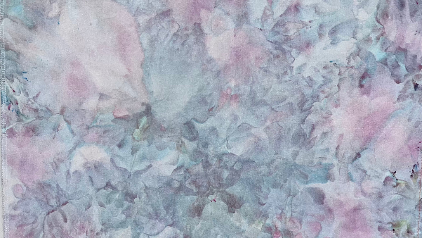 32ct lugana - 18x27 - Ice Dyed 6 B