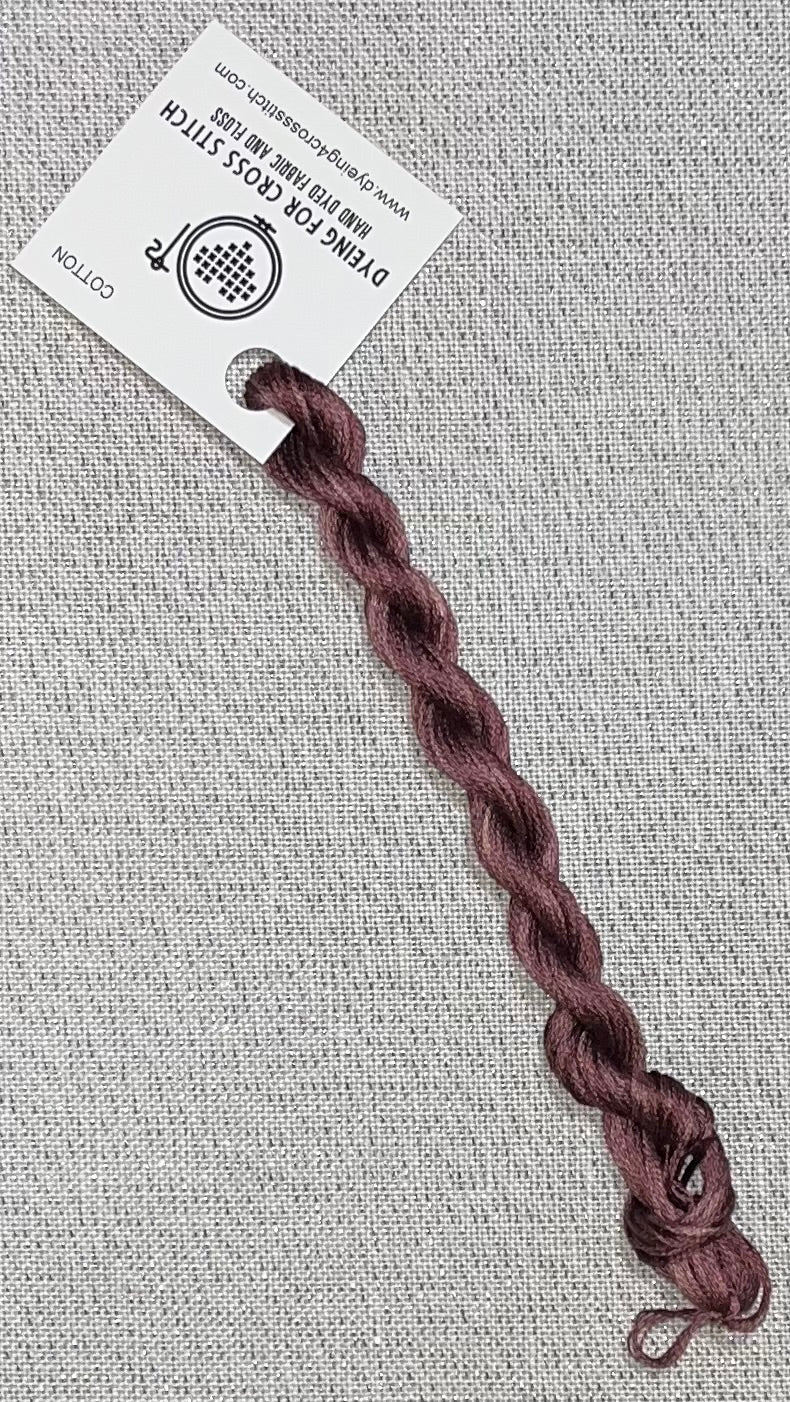 Cotton hand dyed floss - Sommelier