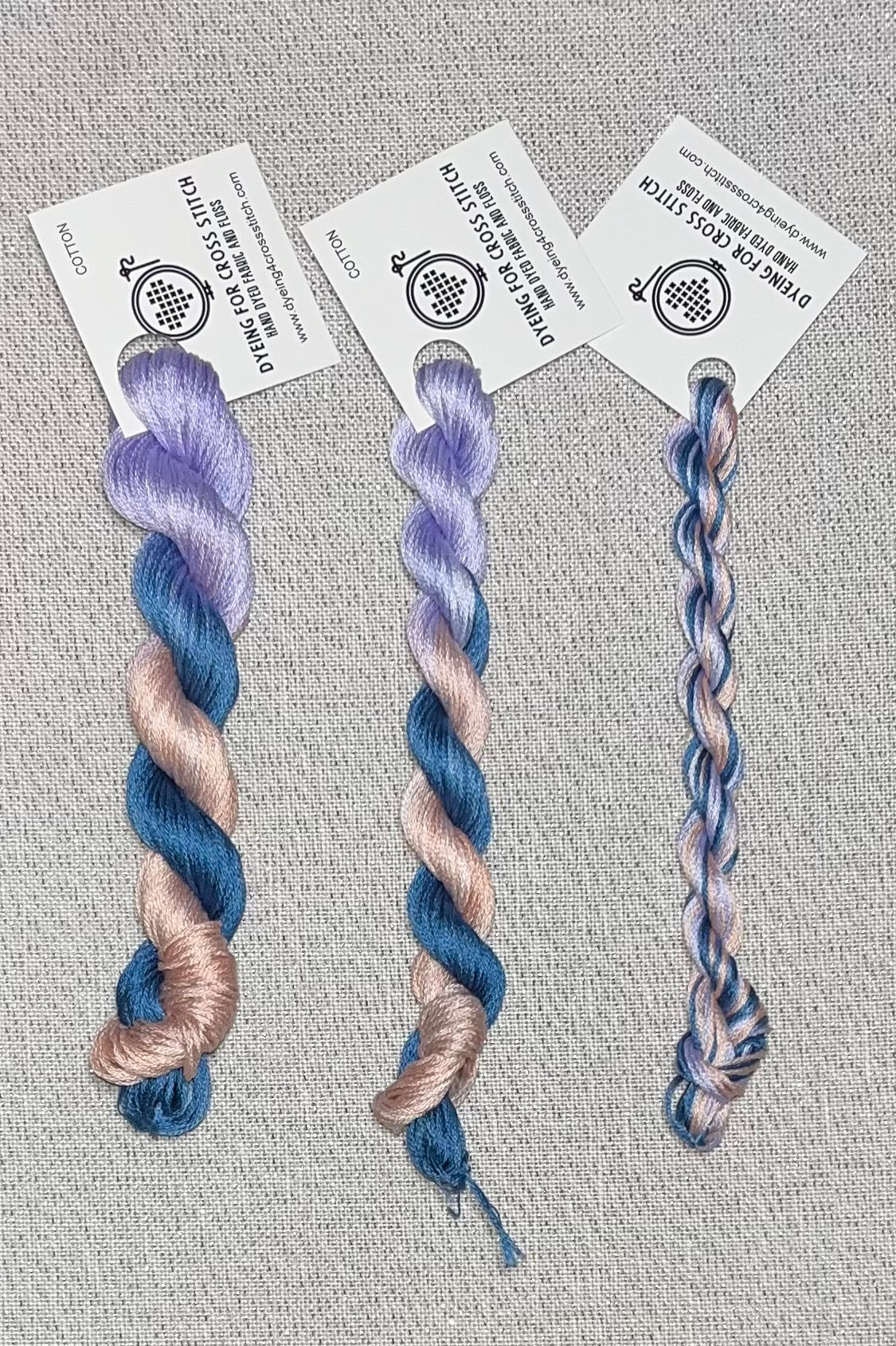 Cotton hand dyed floss - Daybreak