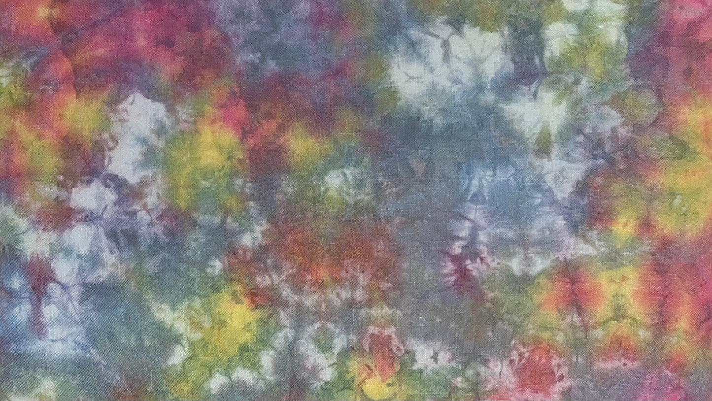 36ct linen misfit - Fat Quarter - Multi C