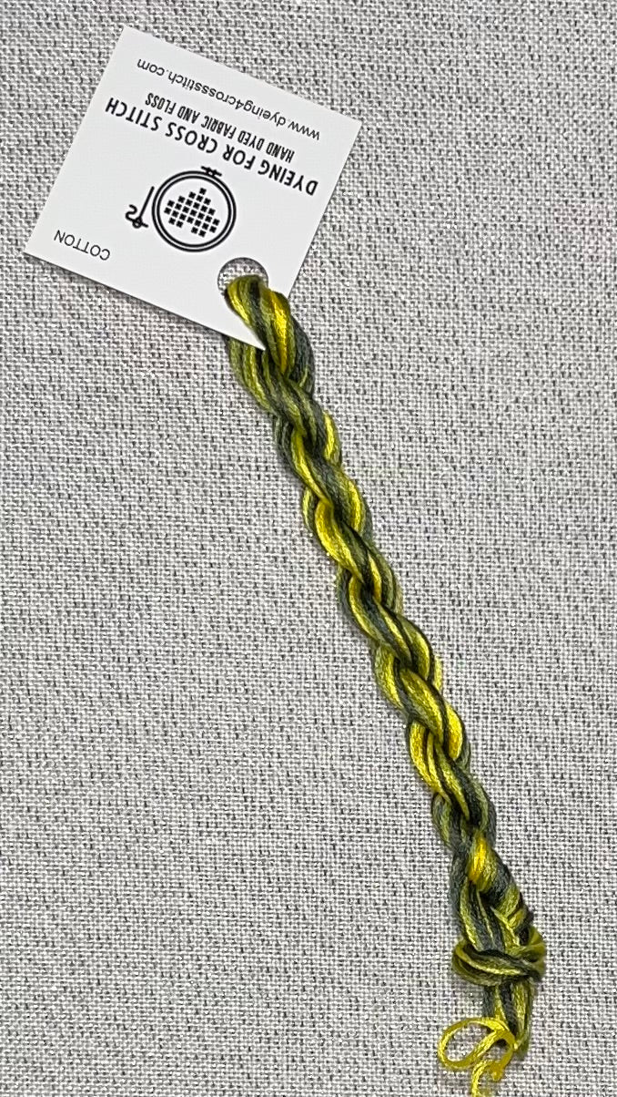 Cotton hand dyed floss - Trumpet