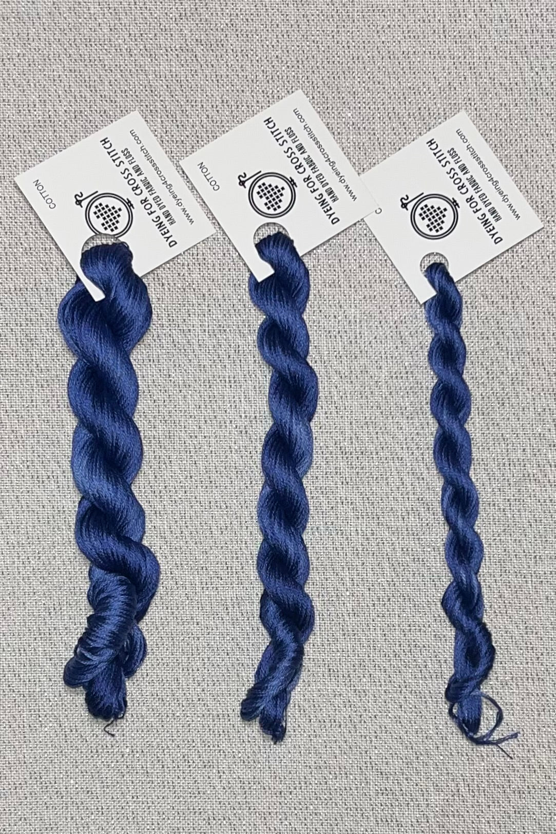 Cotton hand dyed floss - Kensington