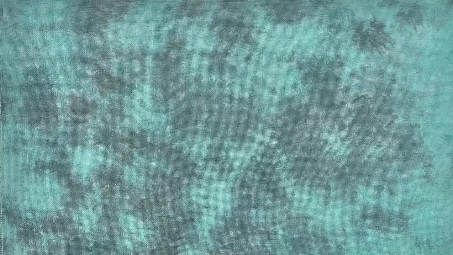 18ct aida - 18x29 - Turquoise - Light