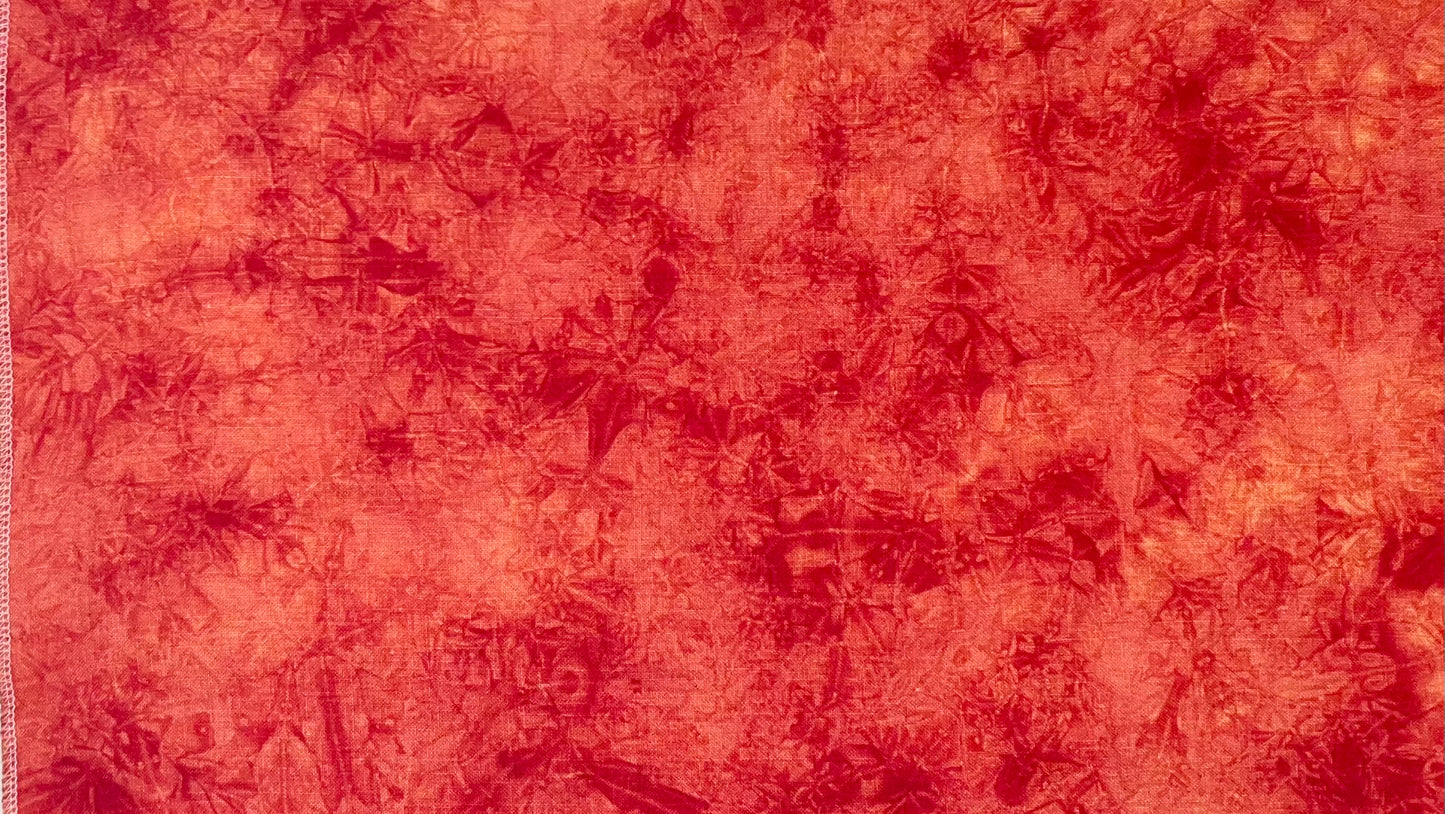 28ct linen - Fat Quarter - Fiery Sky - Dark