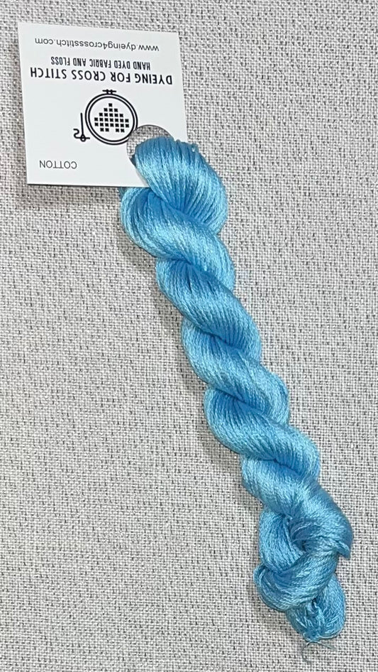 Cotton hand dyed floss - Ebbtide