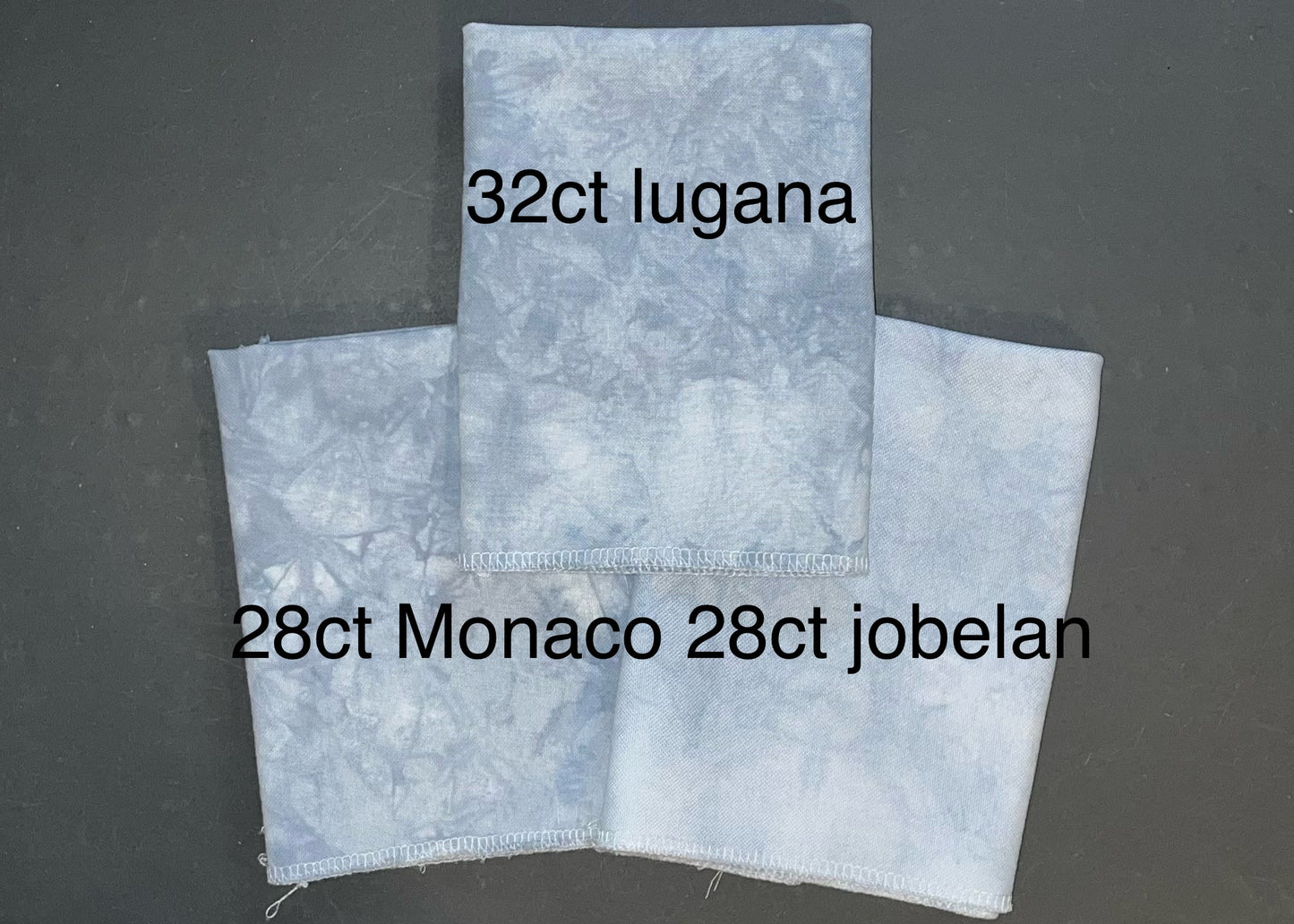 28ct monaco - 18x27 - Harbor Haze