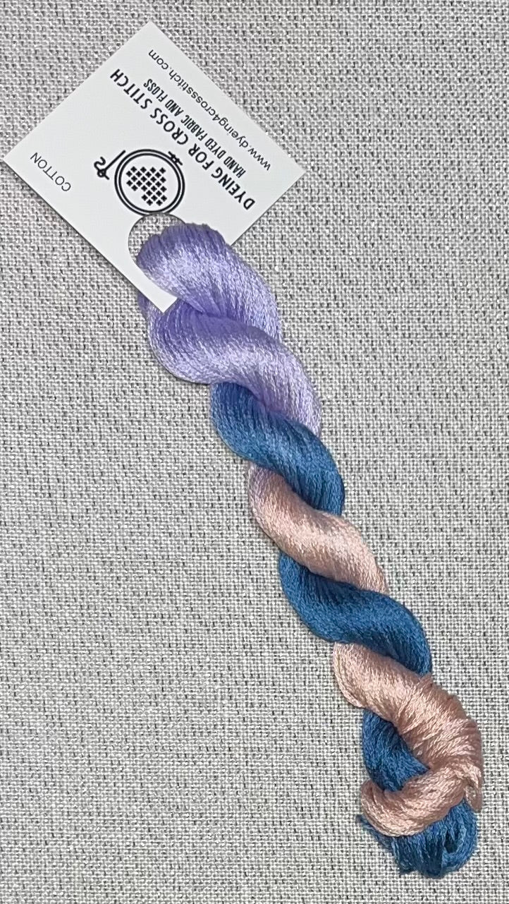 Cotton hand dyed floss - Daybreak