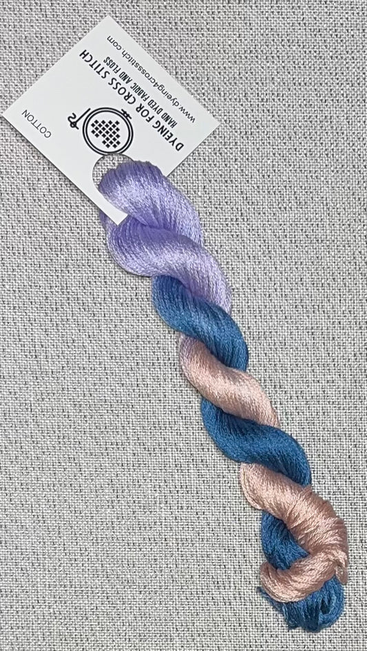 Cotton hand dyed floss - Daybreak