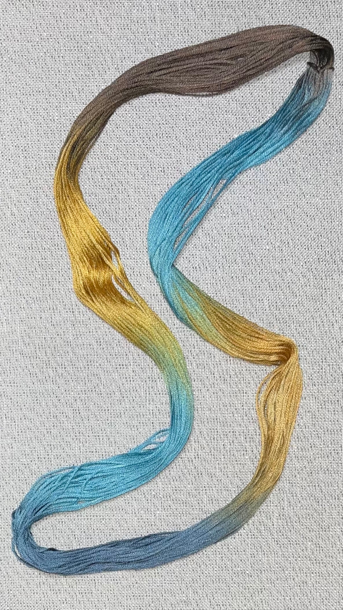 Cotton hand dyed floss - Bookworm