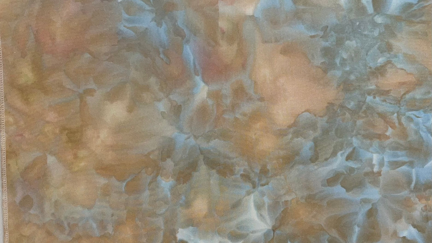 32ct lugana - 18x27 - Ice Dyed 10