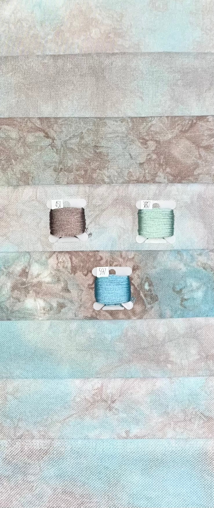 32ct Lugana - Fat Quarter - Down to Earth