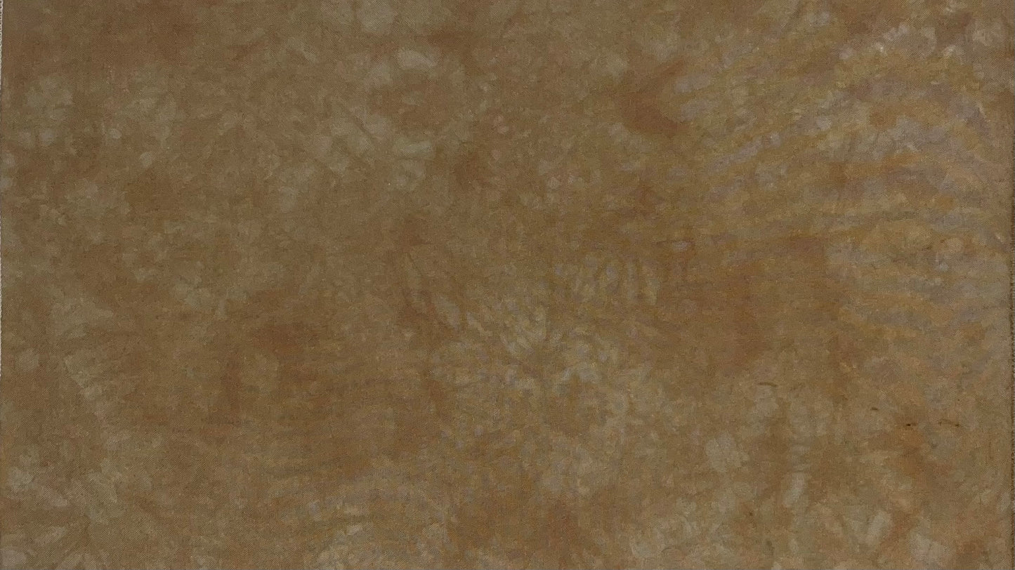 40ct Verdal misfit - Fat Quarter - Brown & Tan - dye spot