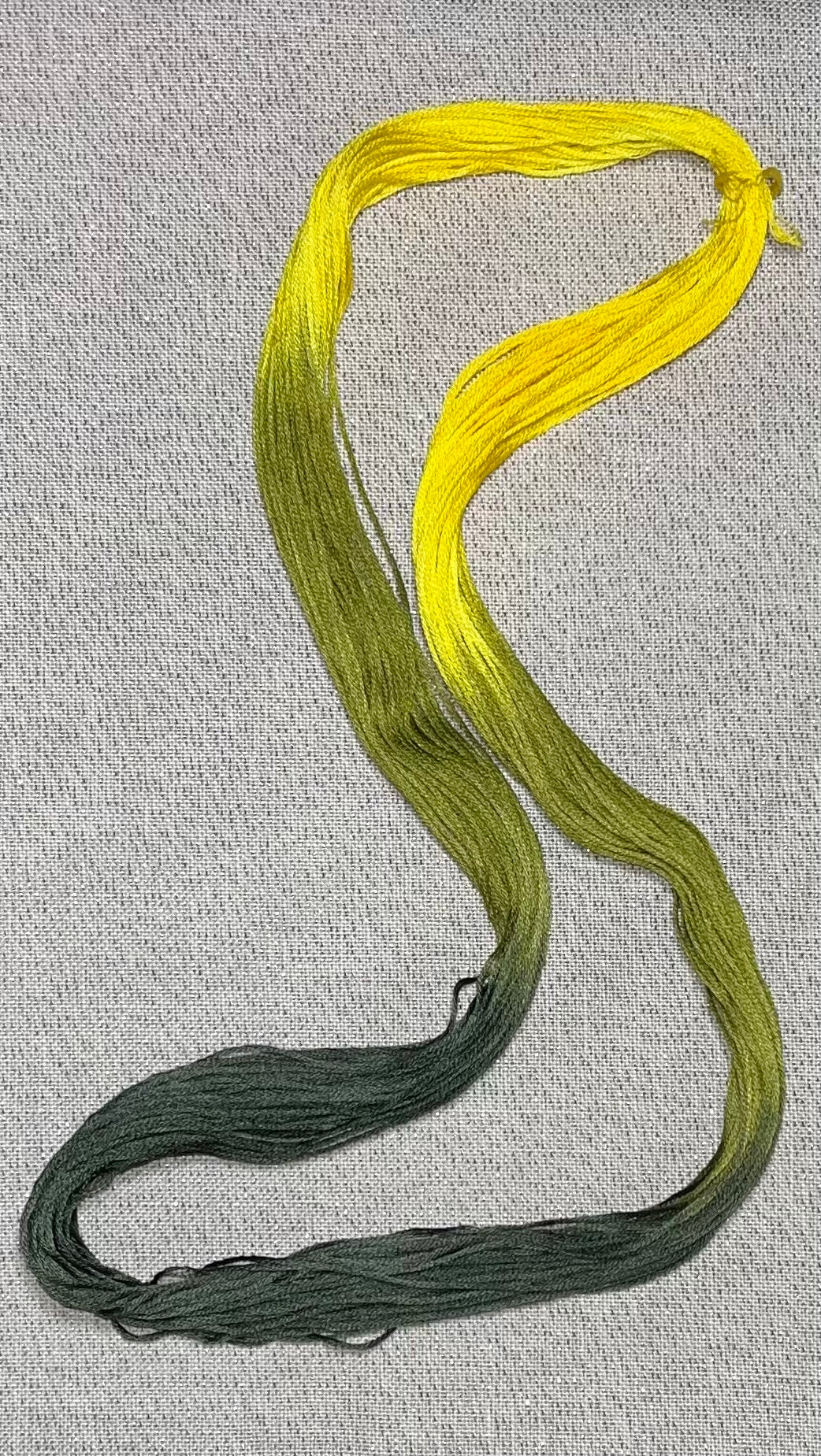 Cotton hand dyed floss - Trumpet