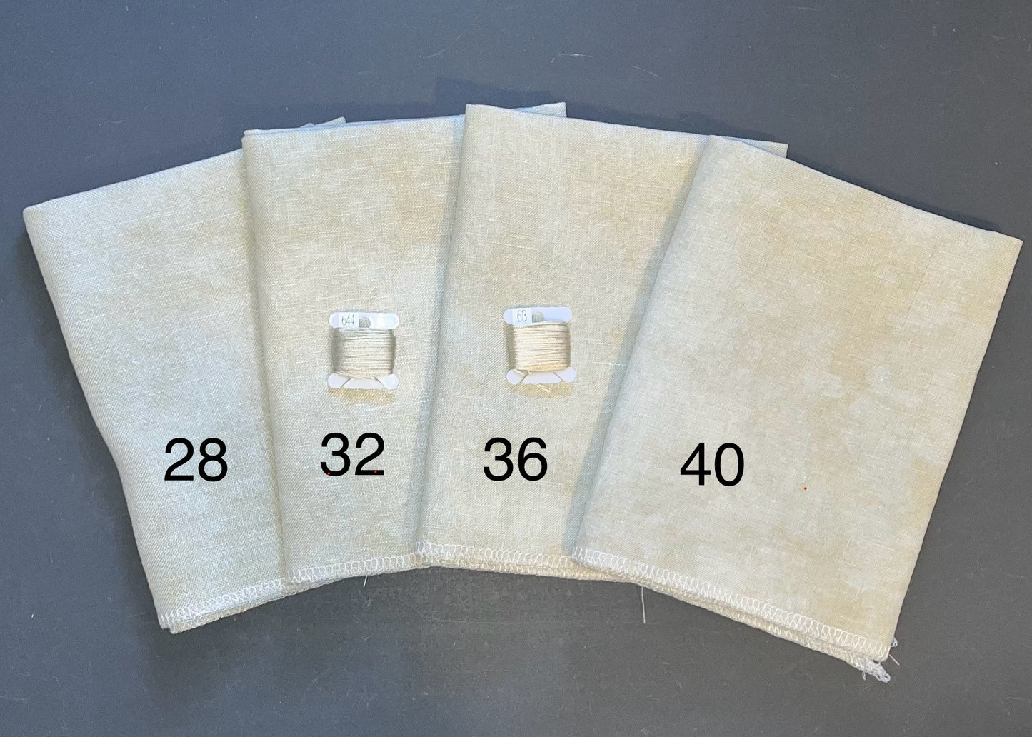 36ct linen - 18x27 - February 2024 FOTM