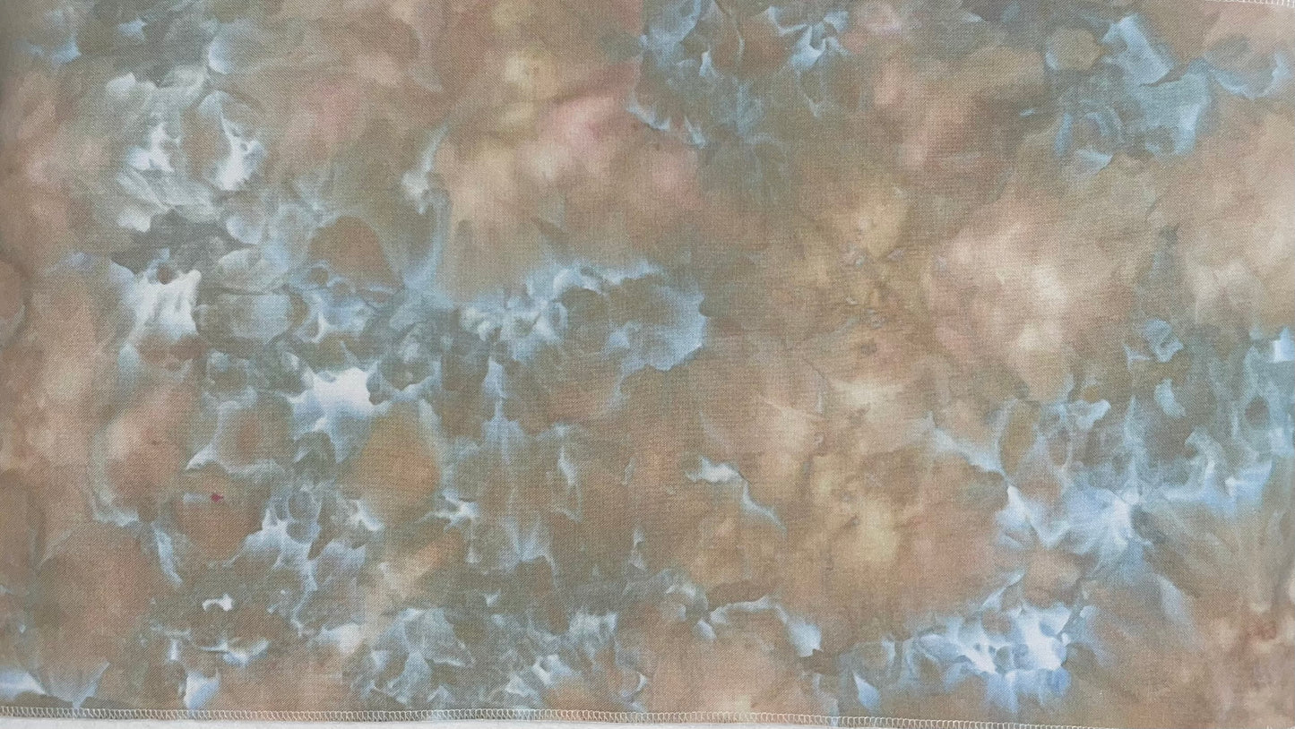 32ct jobelan - 18x33 - Ice Dyed 10