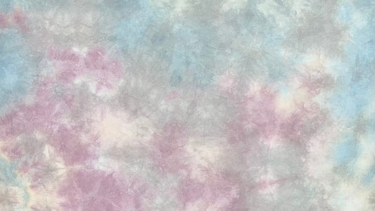 36ct lugana - 18x27 - SOLO - Pink, Blue, Peach, & Gray