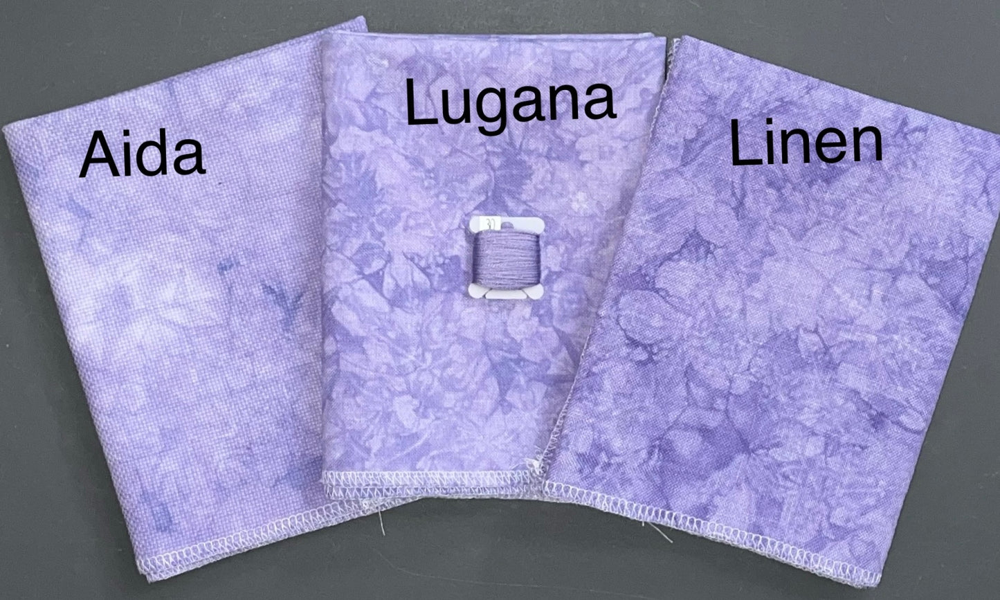 28ct linen - Fat Quarter - March 2025 FOTM