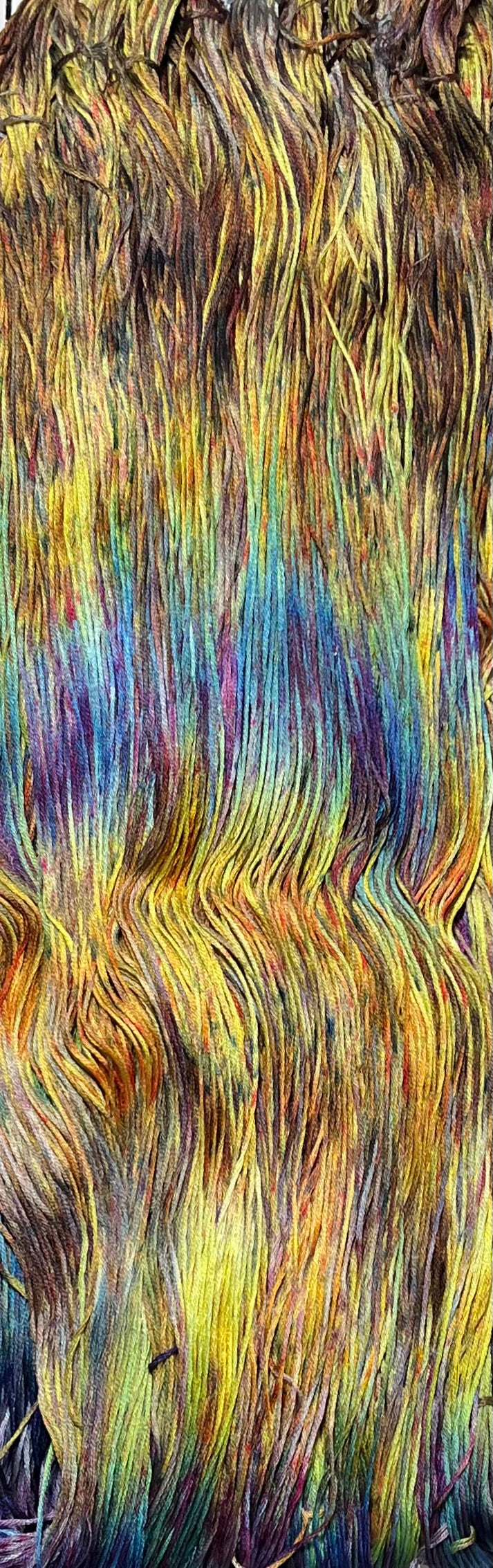 Cotton hand dyed floss - Ice Dyed - Solo 16