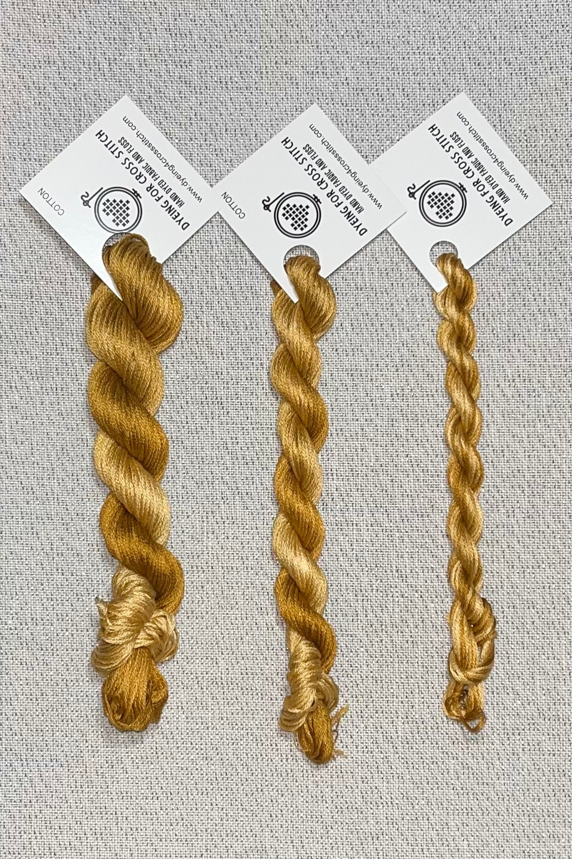 Cotton hand dyed floss - Aztec