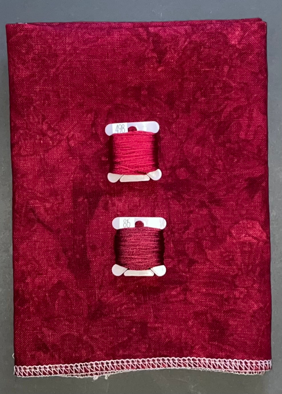 36ct linen - 18x27 - Cardinal Rule