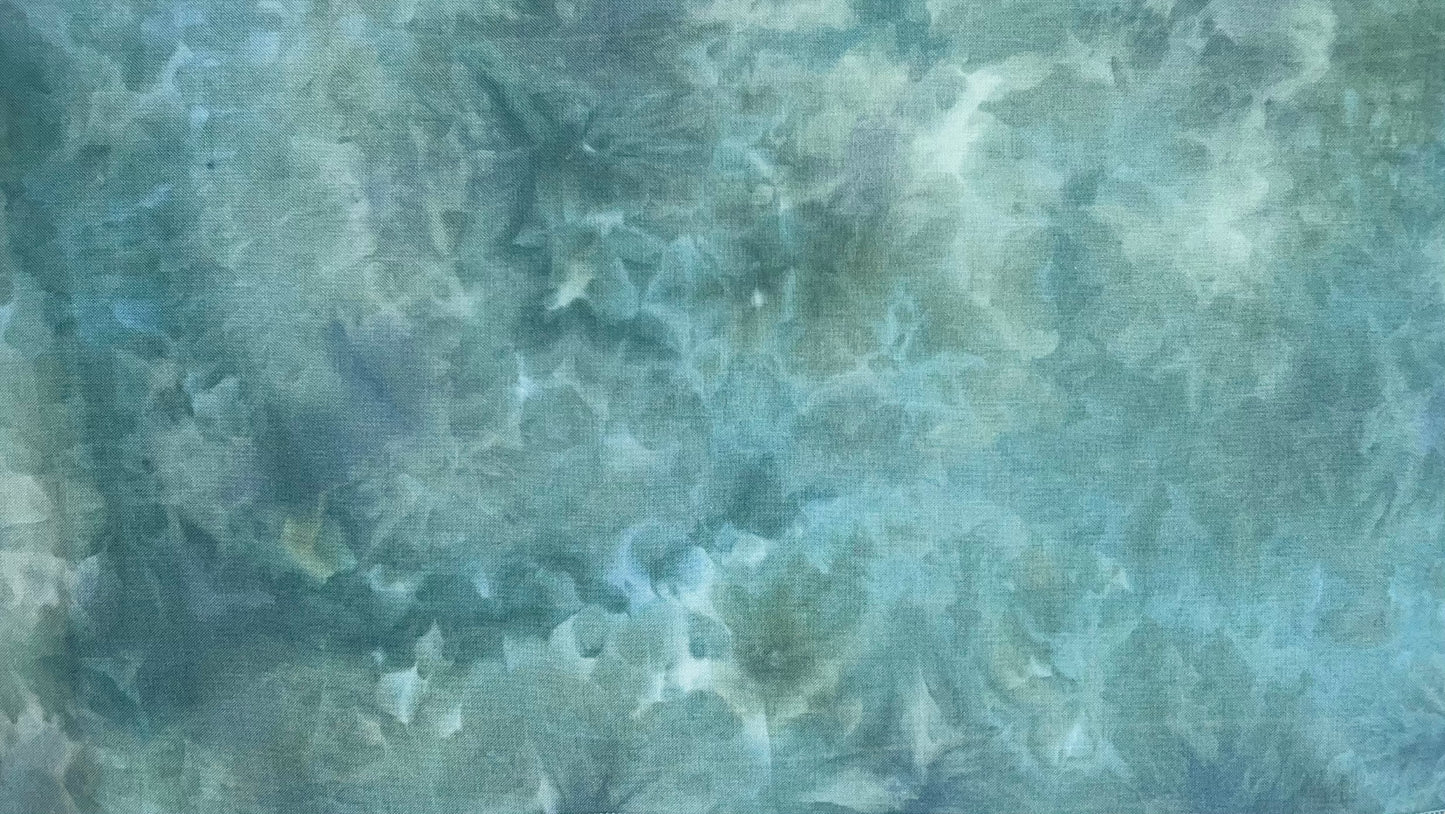 32ct jobelan - 18x33 - Ice Dyed 8