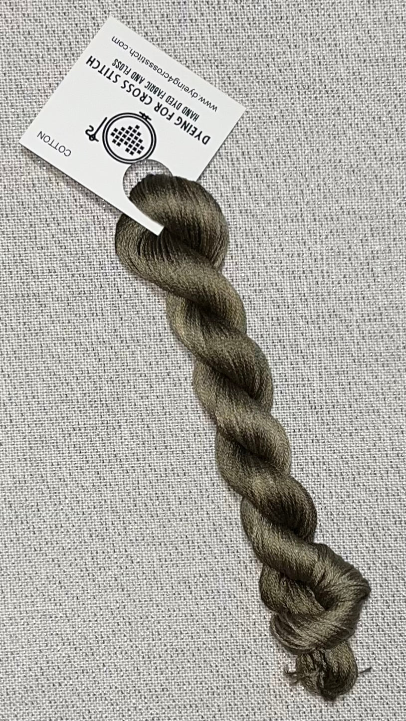 Cotton hand dyed floss - Riverbank