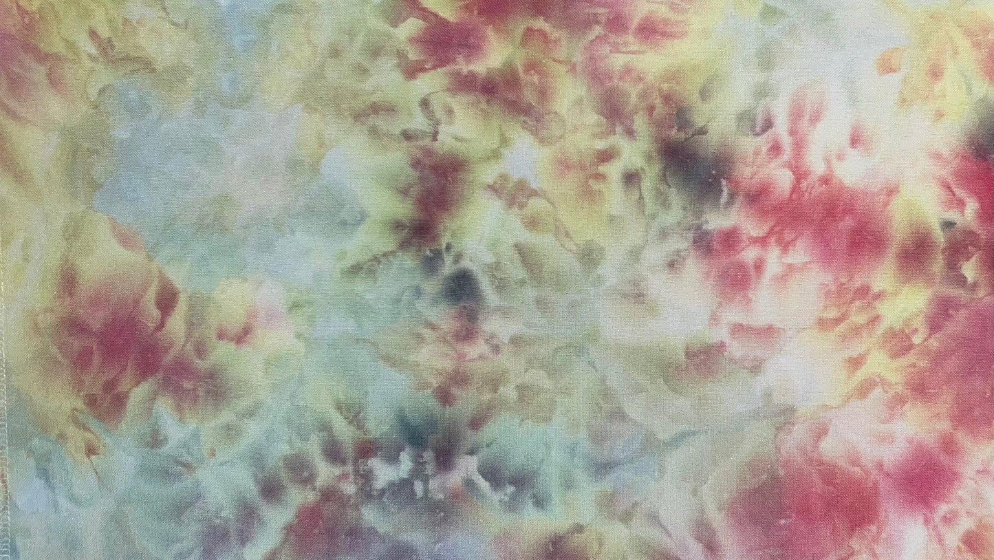 28ct lugana - 18x27 - Ice Dyed 4B
