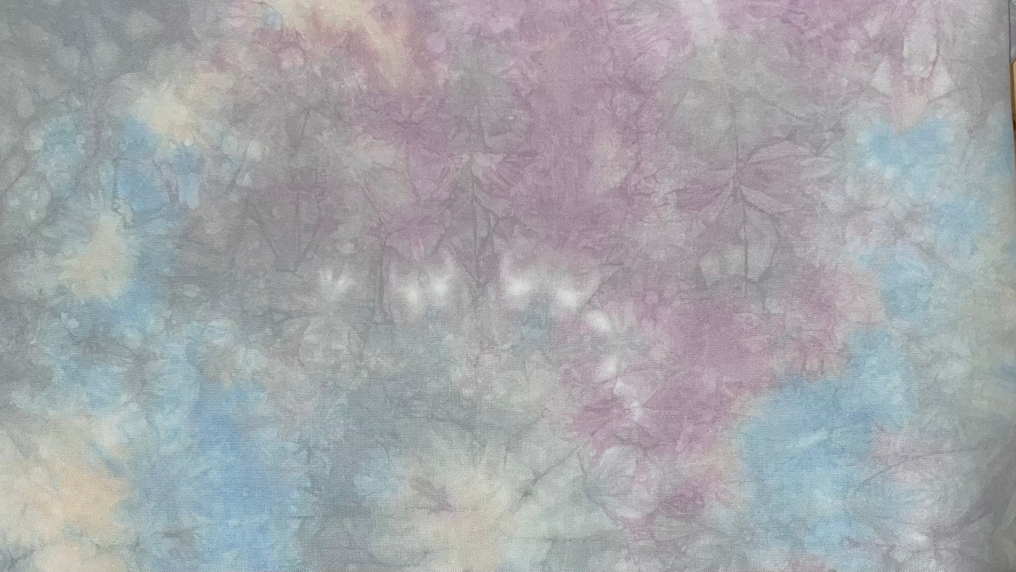 28ct jobelan - 18x33 - SOLO - Pink, Blue, Peach, & Gray