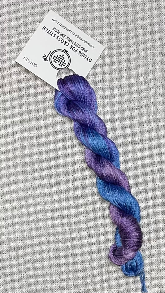 Cotton hand dyed floss - Just a Fairy Tale