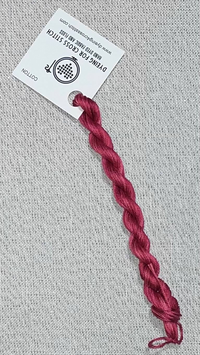 Cotton hand dyed floss - Rave