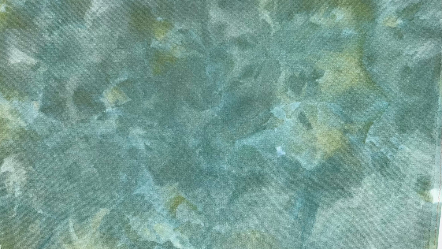 28ct lugana - 18x27 - Ice Dyed 8