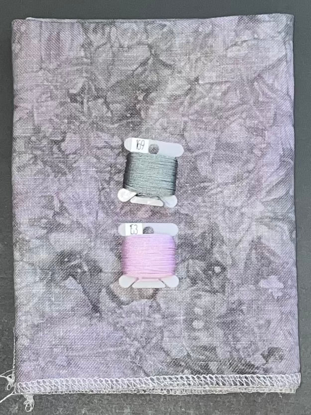 28ct linen - Fat Quarter - July 2025 FOTM