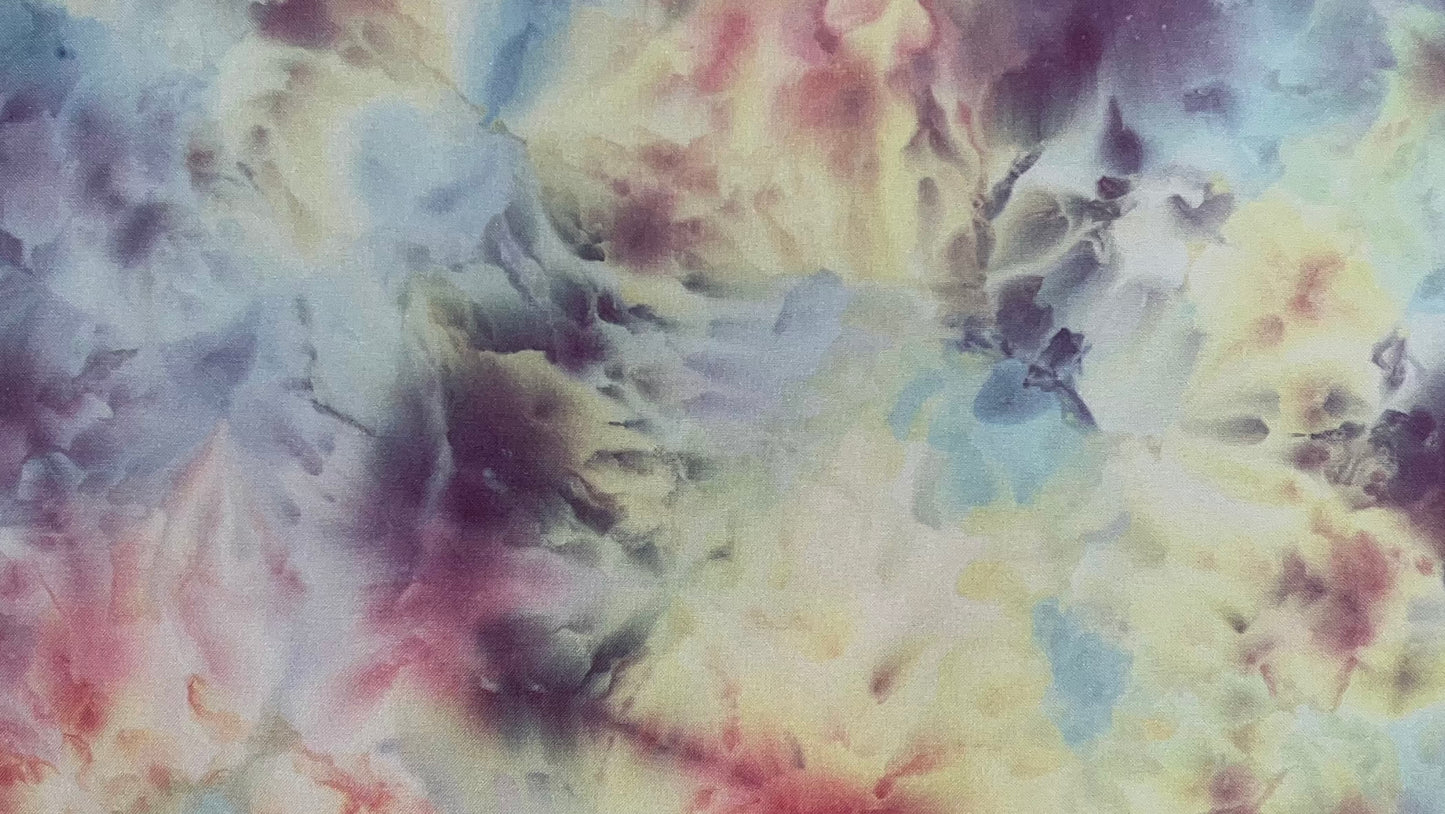 32ct lugana - 18x27 - Ice Dyed - 4A