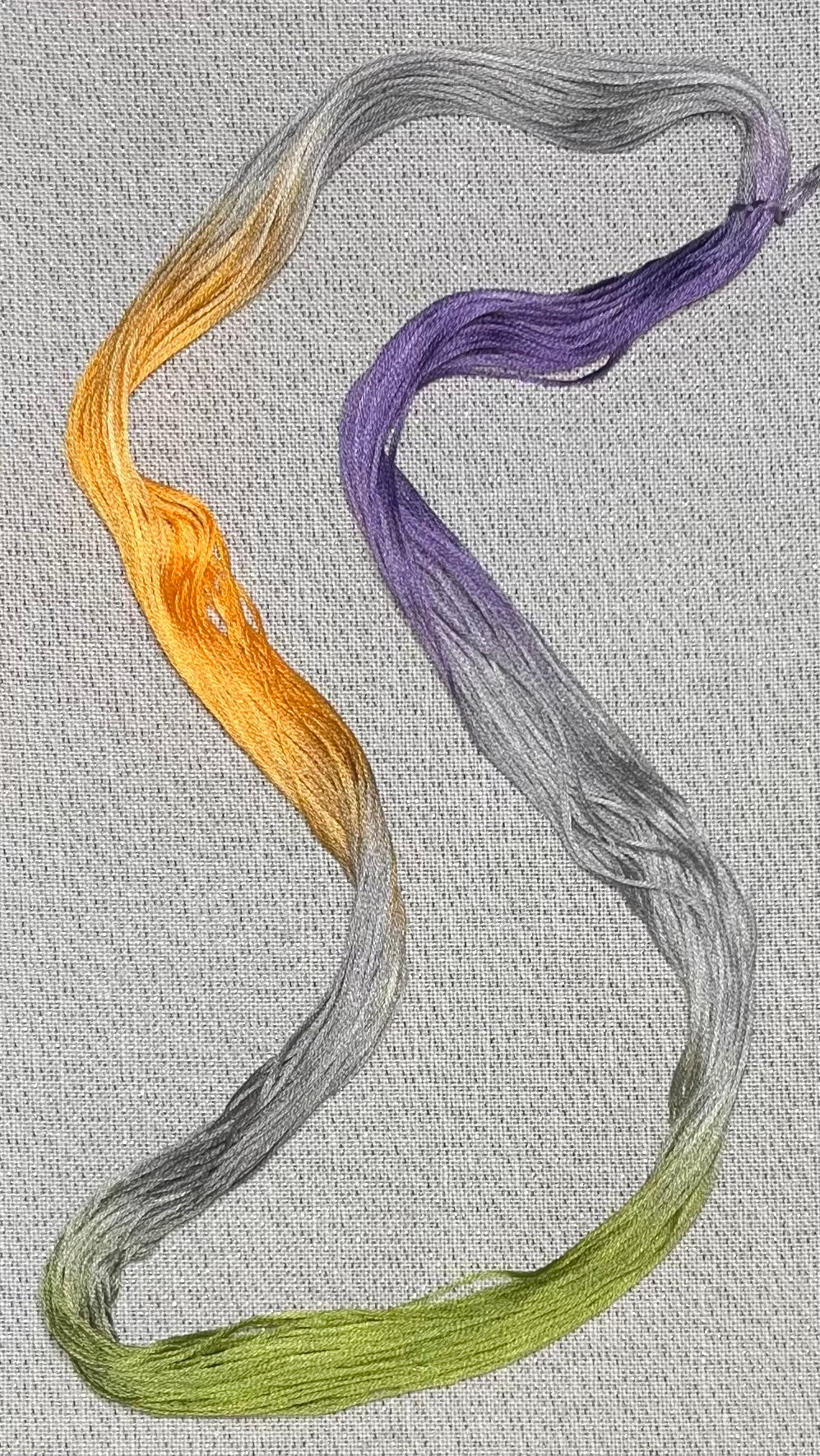 Cotton hand dyed floss - Toil & Trouble