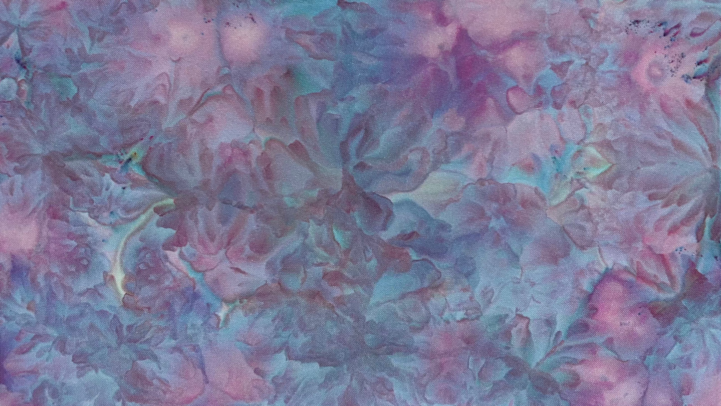 28ct lugana - 18x27 - Ice Dyed 6 A
