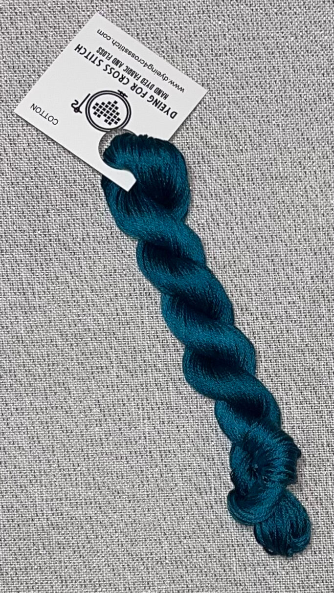 Cotton hand dyed floss - Meridian