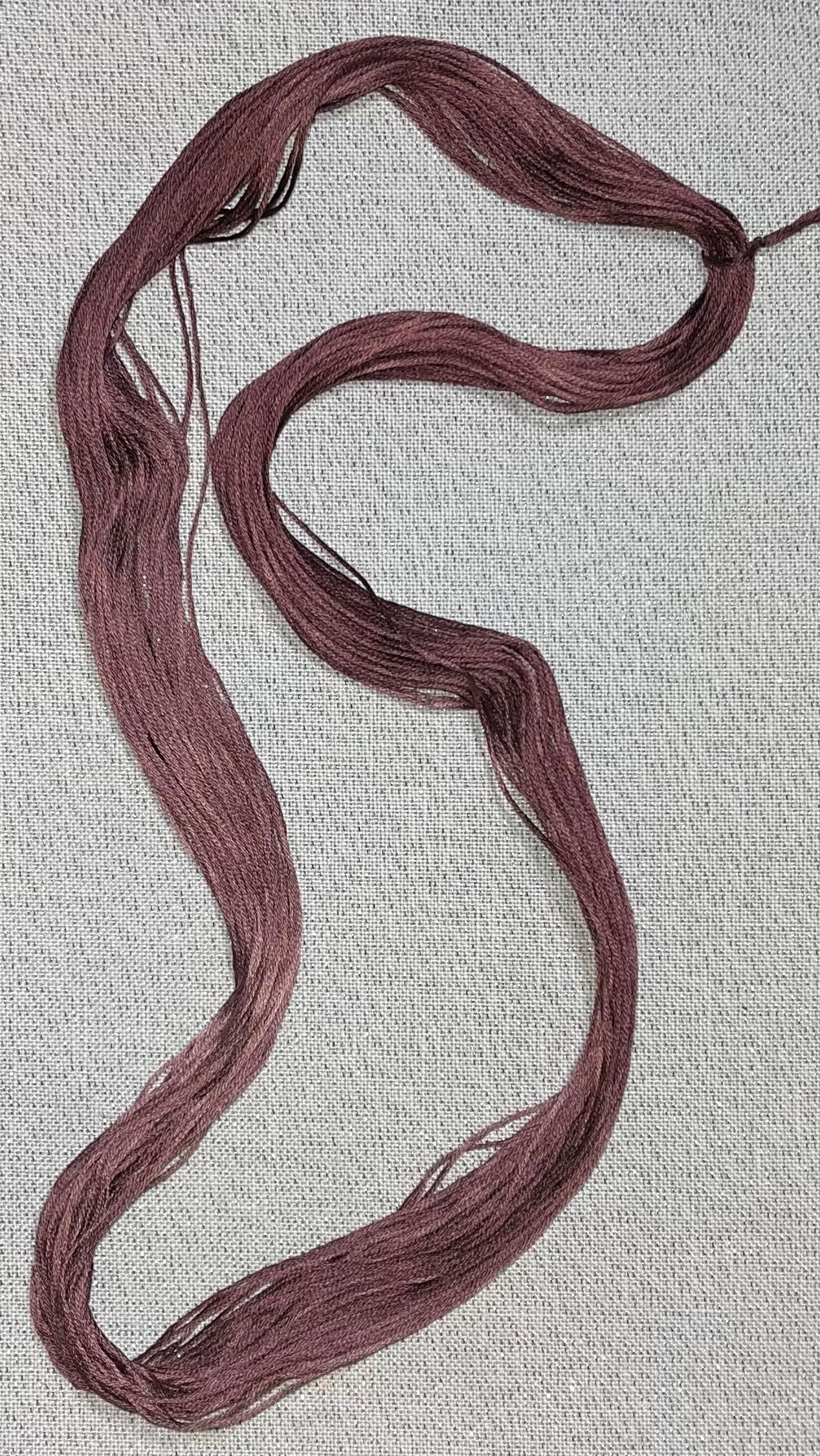 Cotton hand dyed floss - Sommelier