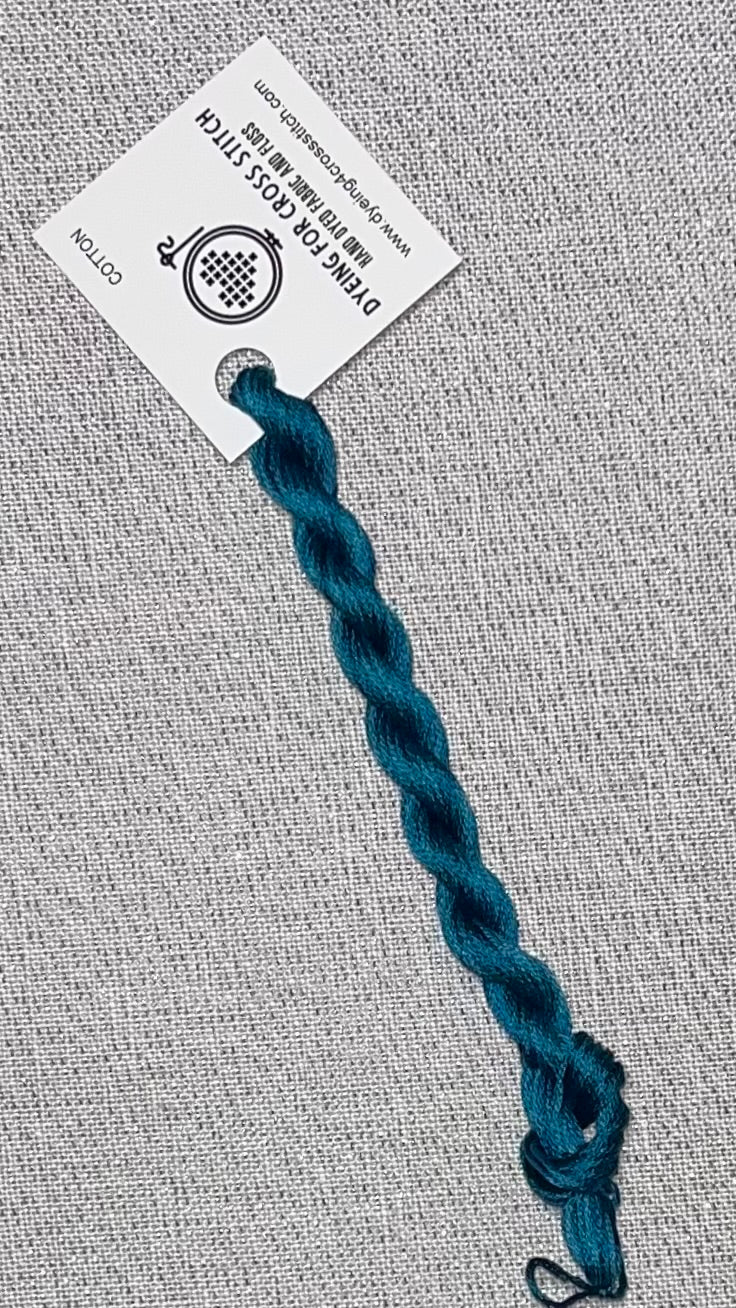 Cotton hand dyed floss - Meridian