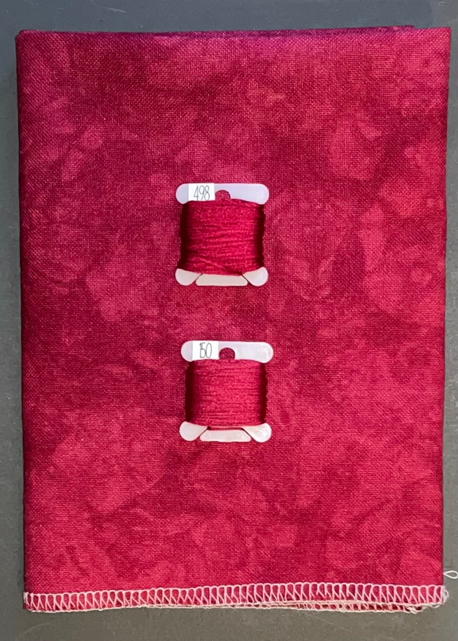 32ct lugana - 18x27 - Cardinal Rule