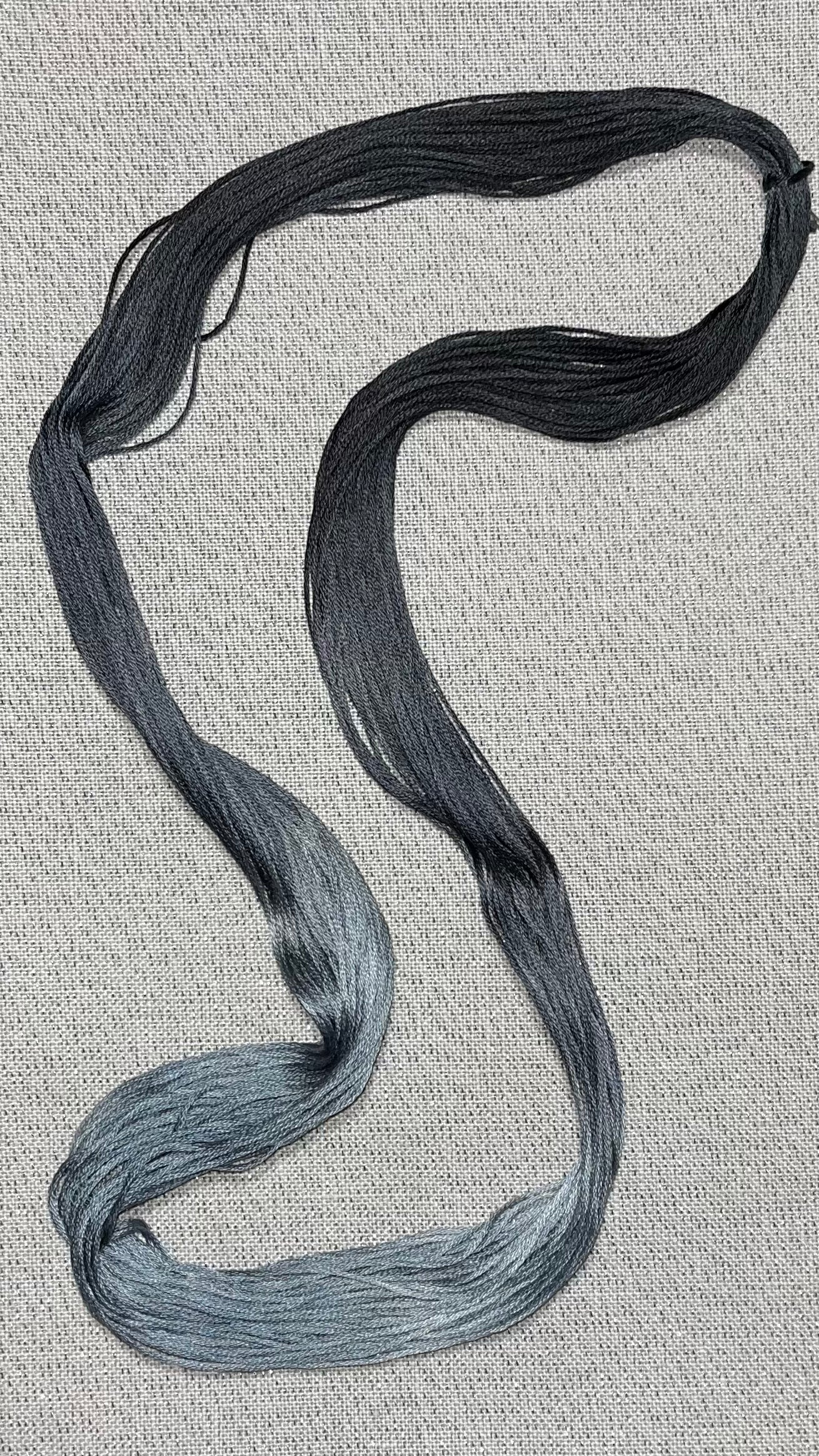 Cotton hand dyed floss - Poe