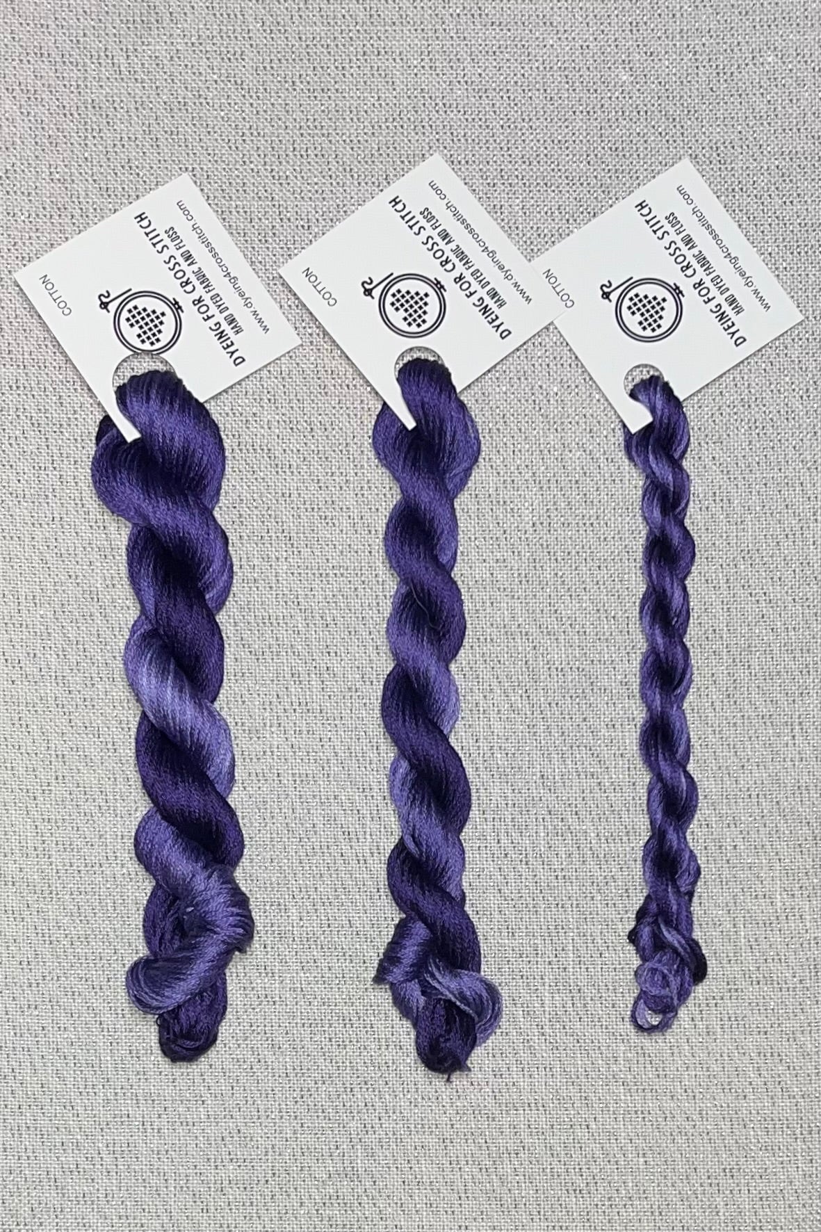 Cotton hand dyed floss - Decadence