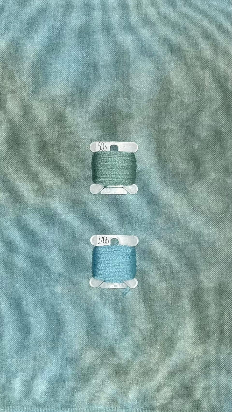 32ct lugana - 18x27 - Murky Waters