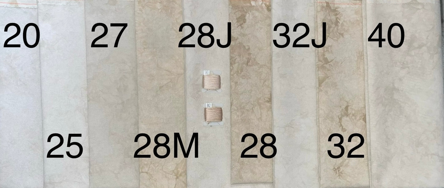 32ct lugana - 18x27 - January 2024 FOTM