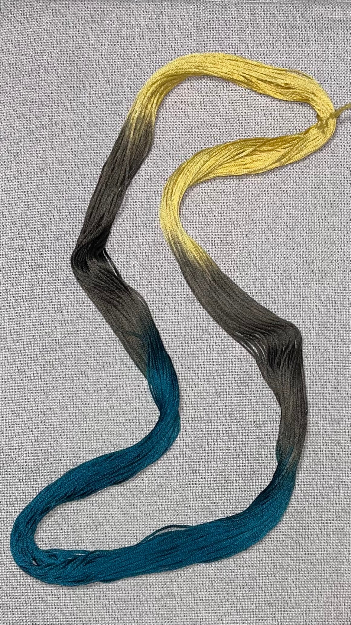 Cotton hand dyed floss - Logan